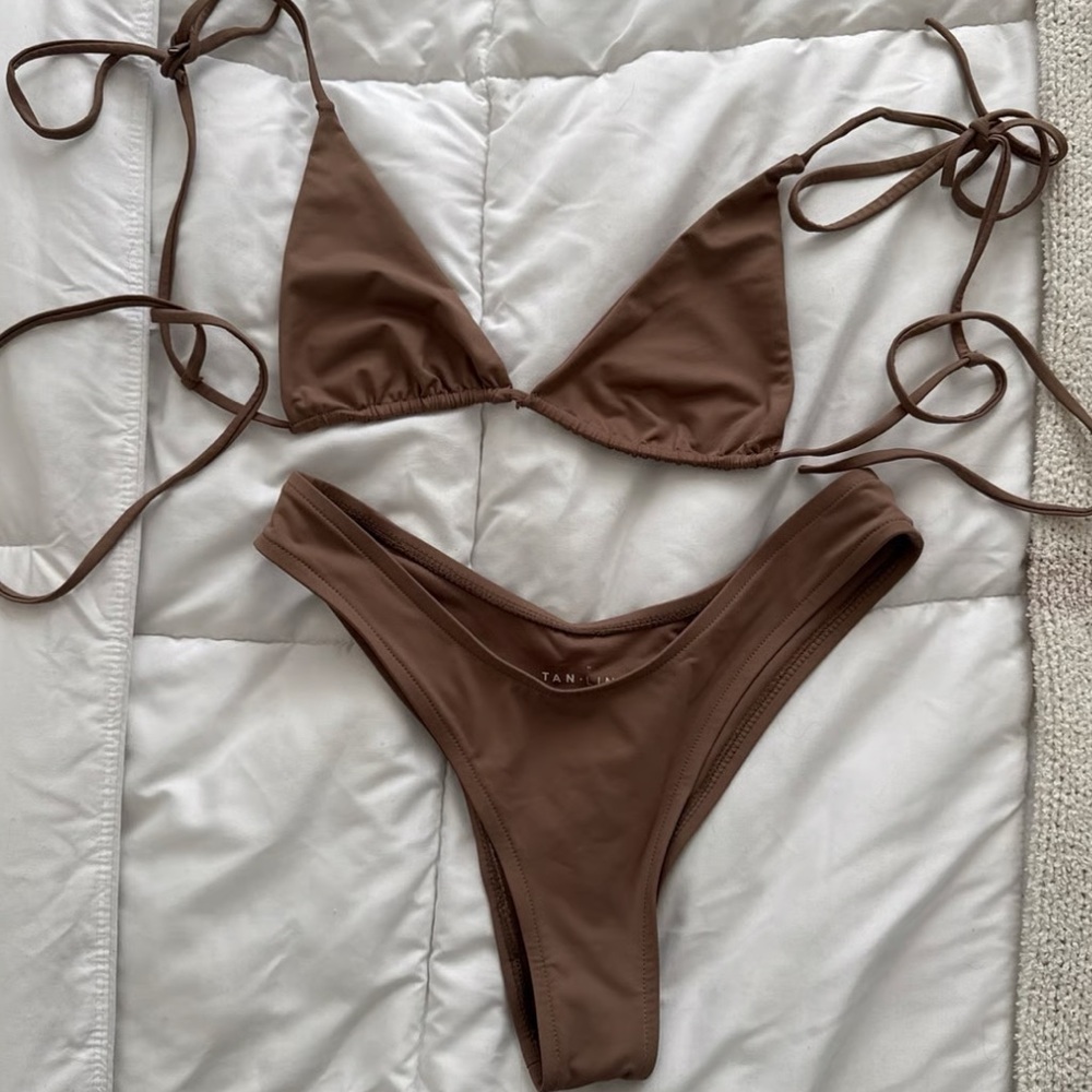Tanlines Chocolate Brown Bikini Set